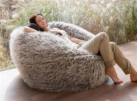 fake fur bean bags|adult faux fur bean bag.